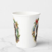 Tibetaanse Terriër Kerstkrans Feestelijke Pup Papieren Bekers (Rechts)