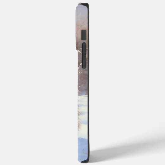 Tibetaanse terriër liet het sneeuwen Kerstmis Case-Mate iPhone Case (Achterkant / Links)