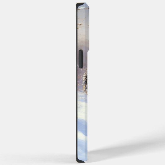 Tibetaanse terriër liet het sneeuwen Kerstmis Case-Mate iPhone Case (Achterkant / Rechts)