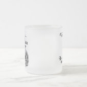 Tibetaanse Terrier moderne kunst schattige hondenr Matglas Koffiemok (Center)