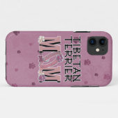 Tibetaanse Terrier MOM Case-Mate iPhone Case (Achterkant (horizontaal))