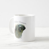 Tibetaanse Terriër Pa 2 Koffiemok (Voorkant links)
