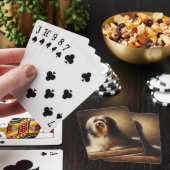 Tibetaanse Terriër Pokerkaarten (Insitu)