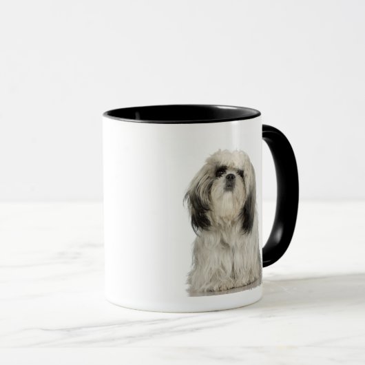 Tibetaanse Terrier Puppy Mok (Voorkant rechts)