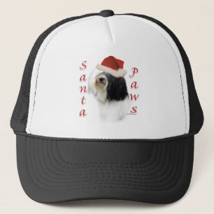 Tibetaanse Terriër Santa Paws Trucker Pet