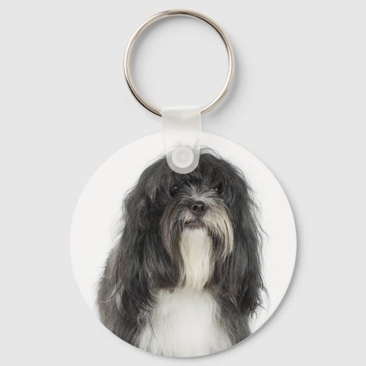 Tibetaanse Terrier Sleutelhanger (Voorkant)