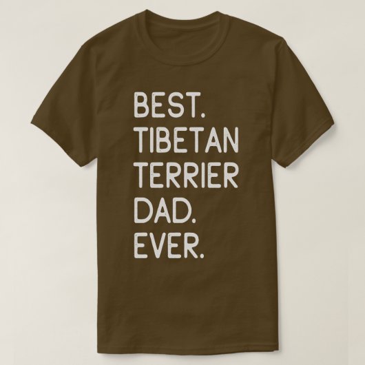 Tibetaanse Terrier T-shirt (Design voorkant)
