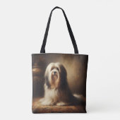 Tibetaanse Terriër Tote Bag (Achterkant)