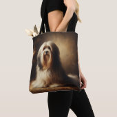 Tibetaanse Terriër Tote Bag (Dichtbij)