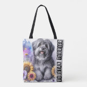 Tibetaanse Terriër  Tote Bag (Achterkant)