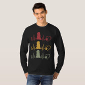 Tibetaanse Terrier Vintage 2 T-shirt (Voorkant volledig)