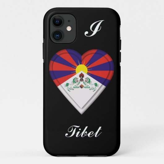 Tibetaanse vlag Case-Mate iPhone case (Achterkant)