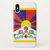 Tibetaanse vlag Case-Mate iPhone case (Achterkant)