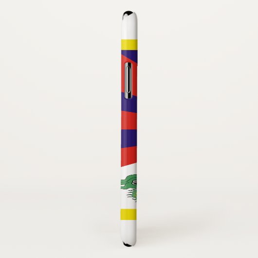Tibetaanse vlag Case-Mate iPhone case (Achterkant / rechts)