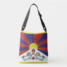 Tibetaanse vlag en Tibetaanse mode zakken / Himala Crossbody Tas