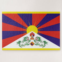 Tibetaanse Vlag Legpuzzel
