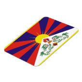 Tibetaanse vlag magneet (Linkerzijde)