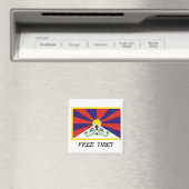 Tibetaanse vlag magneet (Insitu (Vaatwasser))