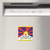 Tibetaanse Vlag Magneet (Insitu (Vaatwasser))