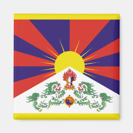 Tibetaanse Vlag Magneet