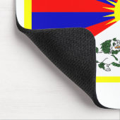 Tibetaanse vlag muismat (Hoek)