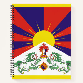 Tibetaanse vlag notitieboek