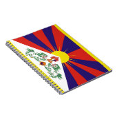 Tibetaanse vlag notitieboek (Rechterzijde)
