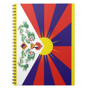 Tibetaanse vlag notitieboek