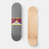 Tibetaanse vlag persoonlijk skateboard (Voorkant)