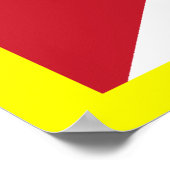 Tibetaanse vlag poster (Hoek)