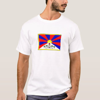 Tibetaanse vlag t-shirt