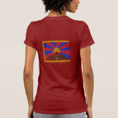 Tibetaanse vlag t-shirt (Achterkant)