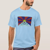 Tibetaanse vlag t-shirt (Voorkant)
