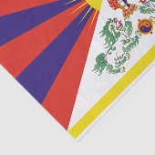 Tibetaanse vlag tissuepapier (Detail)