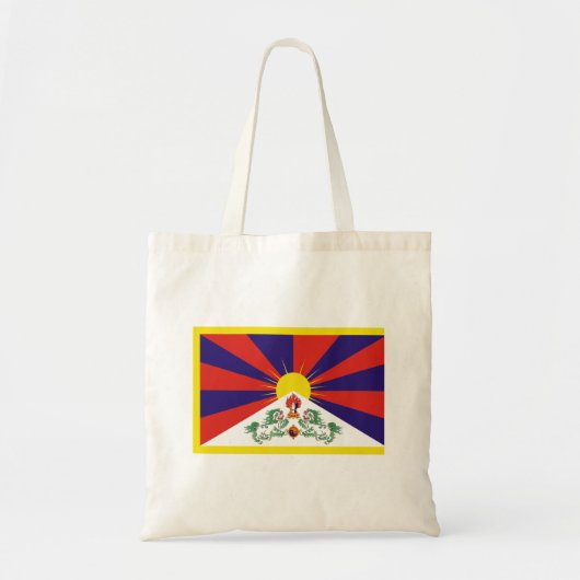 Tibetaanse vlag tote bag (Voorkant)