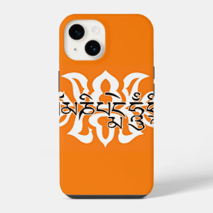Tibetaanse zes ware woord mantra/Om Ma Ni Pad Me H iPhone 14 Hoesje