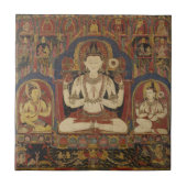 Tibetan Bodhisattva Tegeltje (Voorkant)