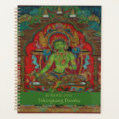 Tibetan Buddhism Green Tara Personalized Planner (Voorkant)