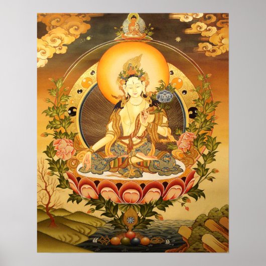 Tibetan Buddhist Art Poster (Voorkant)