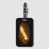 Tibetan Butter Lamp Bagagelabel (Voorkant (verticaal))