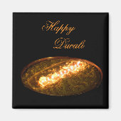 Tibetan Butter Lamp Magneet (Voorkant)