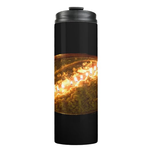Tibetan Butter Lamp Thermosbeker (Voorkant)