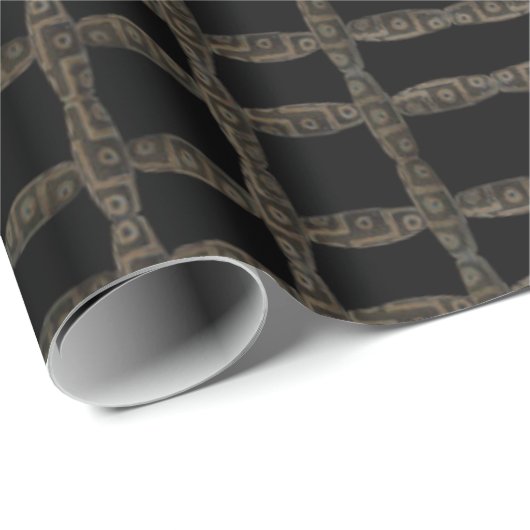 Tibetan Himalayan Vele ogen gegoten gebedden krale Cadeaupapier (Rol Hoek)