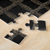 Tibetan Himalayan Vele ogen gegoten gebedden krale Legpuzzel (Zijkant)