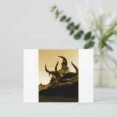 Tibetan Horns Briefkaart (Staand voorkant)