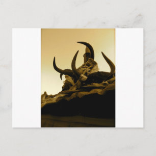 Tibetan Horns Briefkaart