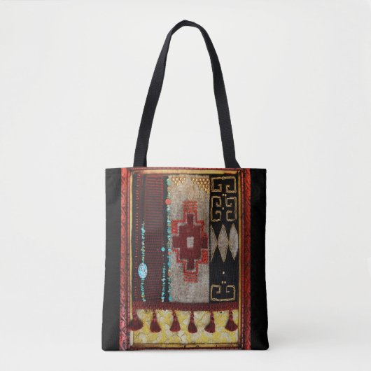 Tibetan Hybrid Tote Bag (Voorkant)