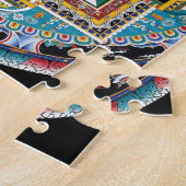 TIBETAN MANDALA 14LGO 2014.jpg Legpuzzel (Zijkant)