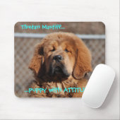 Tibetan Mastiff Attitude Muismat (Met muis)