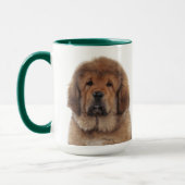 Tibetan Mastiff - Gepersonaliseerde smog Mok (Links)